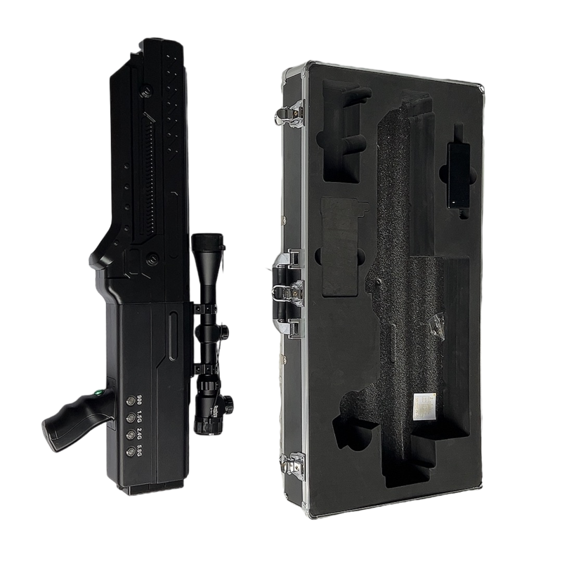  安福手持便携式枪型低空防御反制四通道A型